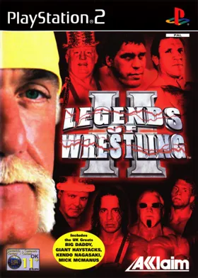 Legends of Wrestling II box cover front